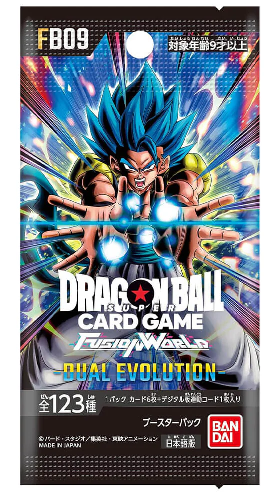 Dragon Ball Super Card Game JAPAN: Dual Evolution FB09 Booster japoński
