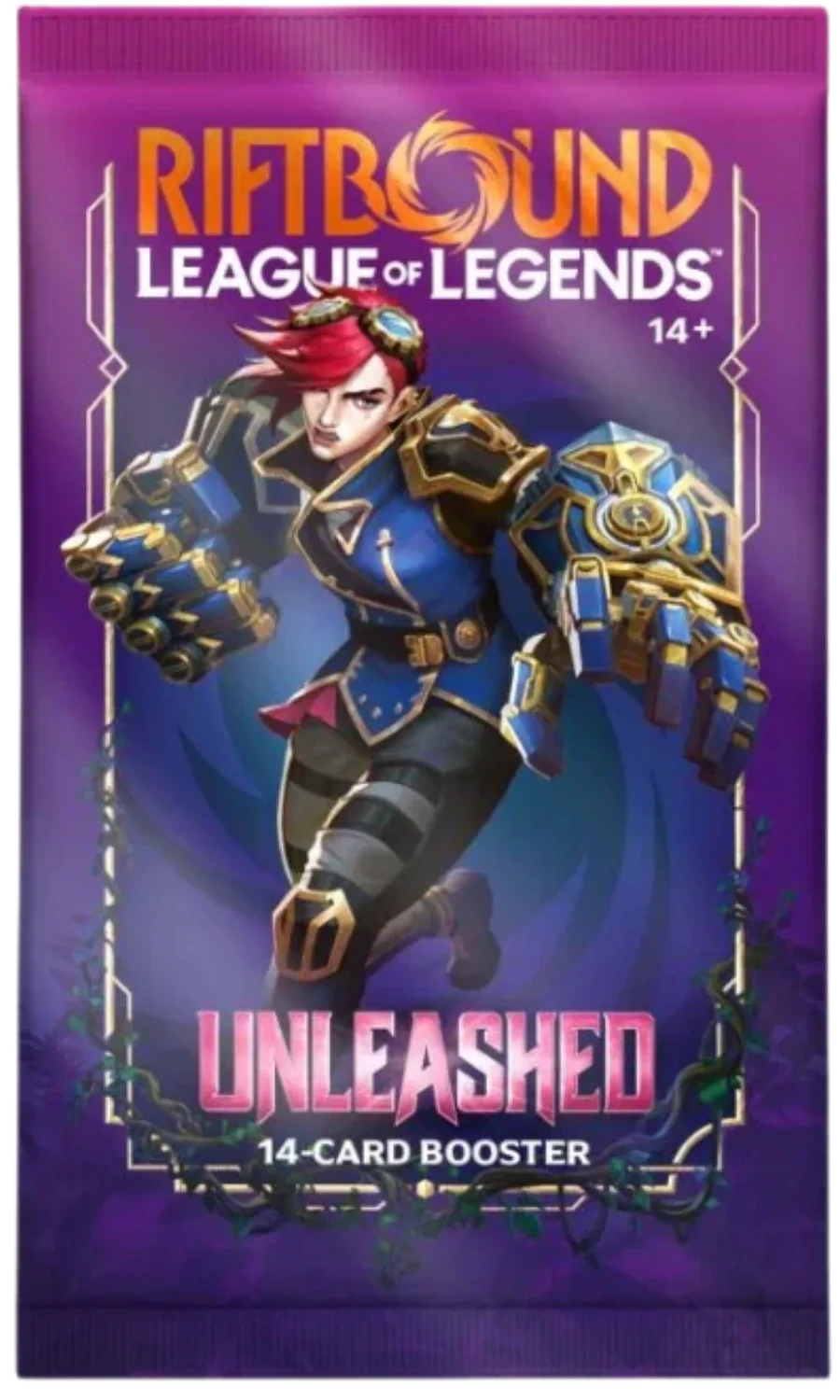 Riftbound League of Legends TCG Unleashed Booster Pack – Kolekcjonerski Pakiet Kart